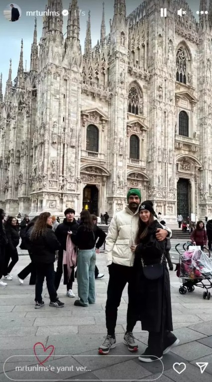 Balayı pozlarına beğeni yağdı!